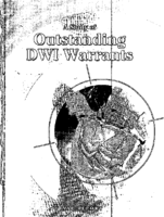 A Study of Outstanding DWI Warrants