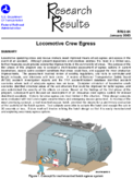 Locomotive Crew Egress Research Results 200301