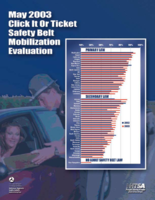 May 2003 Click It or Ticket Safety Belt Mobilization Evaluation