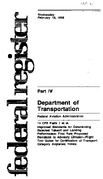 PART 135 AMENDMENTS 13571