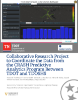 Collaborative Research Project to Coordinate the Data from the CRASH Predictive Analytics Program Between TDOT and TDOSHS