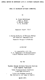 Annual Report on Important 197071 Pavement Research Needs to Area III Research Advisory Committee
