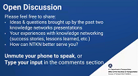 Transportation Librarians Roundtable Open Discussion Forum on the 2020 NTKNSponsored Presentations