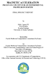Magnetic Acceleration ProofofConcept for an Experimental Propulsion System