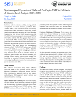 SpatialTemporal Dynamics of Daily and Per Capita VMT in California A CountyLevel Analysis 20192023 Research Brief