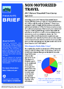 FHWA NHTS Brief NonMotorized Travel 2017 National Household Travel Survey