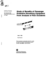 Study of Benefits of Passenger Protective Breathing Equipment From Analysis of Past Accidents