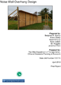 Noise Wall Overhang Design