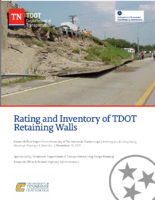 Rating and Inventory of TDOT Retaining Walls