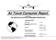 Air Travel Consumer Report August 2024