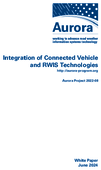 Integration of Connected Vehicle and RWIS Technologies