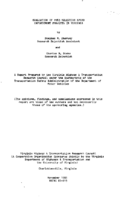 Evaluation of 1983 selective speed enforcement projects in Virginia