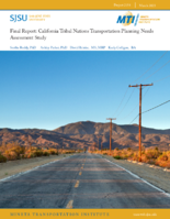 Final Report California Tribal Nations Transportation Planning Needs Assessment Study