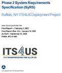 Phase 2 System Requirements Specification SyRS  Buffalo NY ITS4US Deployment Project