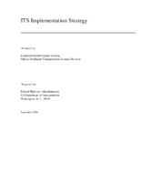 ITS implementation strategy