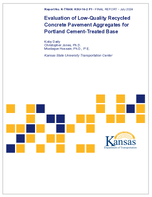 Evaluation of LowQuality Recycled Concrete Pavement Aggregates for Portland CementTreated Base