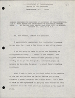 Remarks Prepared for Delivery by Secretary of Transportation Alan S Boyd before the Brotherhood of Electrical Workers Local 3