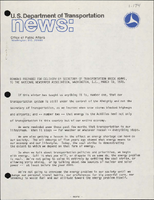 Remarks Prepared for Delivery by Secretary of Transportation Brock Adams to the National Newspaper Association