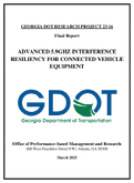 Advanced 59GHz Interference Resiliency for Connected Vehicle Equipment