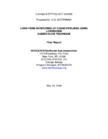 LongTerm Monitoring of Cased Pipelines Using Long Range GuidedWave Technique