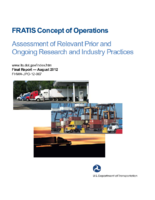 FRATIS concept of operations  assessment of relevant prior and ongoing research and industry practices