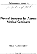CAM 29 Physical Standards For Airmen Medical Certificates