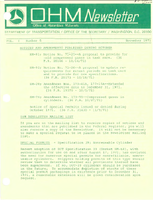 Office of Hazardous Materials Newsletter November 1971