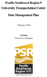 Pacific Southwest Region PSR Data Management Plan 2017
