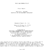 Skid resistance study  final report
