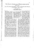 The Tractive Resistance of Electric Locomotives and Cars