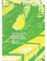 The Public Response to the Secretary of Transportations Rail Services Report Rail Service in the Midwest and Northeast Region Volume II MidAtlantic States