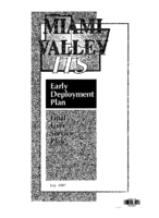 Miami Valley ITS  early deployment plan  final user service plan