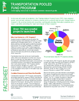 Transportation Pooled Fund Program Leveraging Resources To Achieve Common Research Goals
