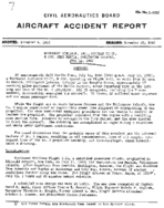 Investigation of Aircraft Accident NORTHWEST AIRLINES MANILA PHILIPPINE ISLANDS 19600714