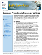 Traffic Safety Facts 2022 Data Occupant Protection in Passenger Vehicles