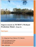 Improvements to NCDOTs Wetland Prediction Model Phase II