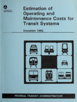 Estimation of Operating and Maintenance Costs for Transit Systems