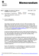Procurement of Federalaid Construction Projects Guidance Memorandum