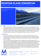 Local Resonances in Rail Structures Brief