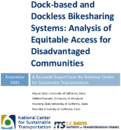 DockBased and Dockless Bikesharing Systems Analysis of Equitable Access for Disadvantaged Communities