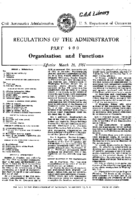 Part 400 Regulation Of The Administrator Organization And Functions