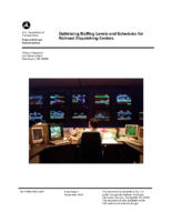 Optimizing Staffing levels and Schedules for Railroad Dispatching Centers