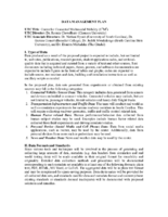 Center for Connected Multimodal Mobility C2M2 Data Management Plan
