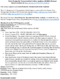 Data Fusion for Nonmotorized Safety Analysis supporting datasets