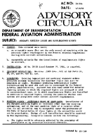 AC 2030A Airplane Position Lights and Supplementary Lights