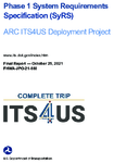 Phase 1 System Requirements Specification SyRS Atlanta Regional Commission ITS4US Deployment Project