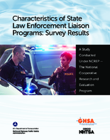 Characteristics of State Law Enforcement Liaison Programs Survey Results