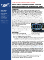 Toward a Florida Automated Connected Electric and Shared ACES Transportation System Roadmap Phase I Summary