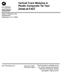 Vertical Track Modulus in Plastic Composite Tie Test Zones at FAST