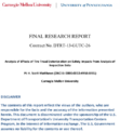 Analysis of Effects of Tire Tread Deterioration on Safety Impacts from Analysis of Inspection Data